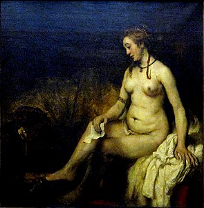 0 Bethsabée recevant la lettre de David - Rembrand - MI 957 - Louvre 2