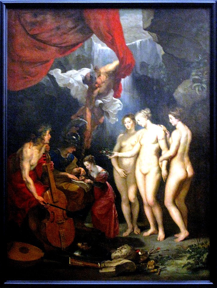 0 L'Éducation de Marie de Médicis - P.P. Rubens - RF 2063 - Louvre 1