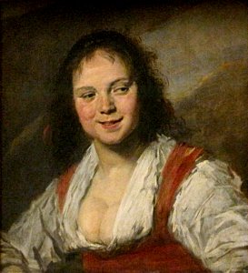 0 La Bohémienne - Frans Hals - MI 926 - Louvre 2 