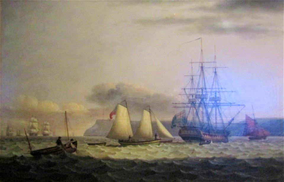 -2019-04-23 ”Man of War at Anchor”, Thomas Luny