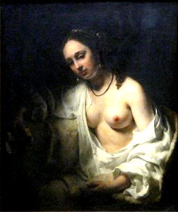 0 Bethsabée avec la lettre du roi David - Willem Drost - RF 1349 - Louvre 2