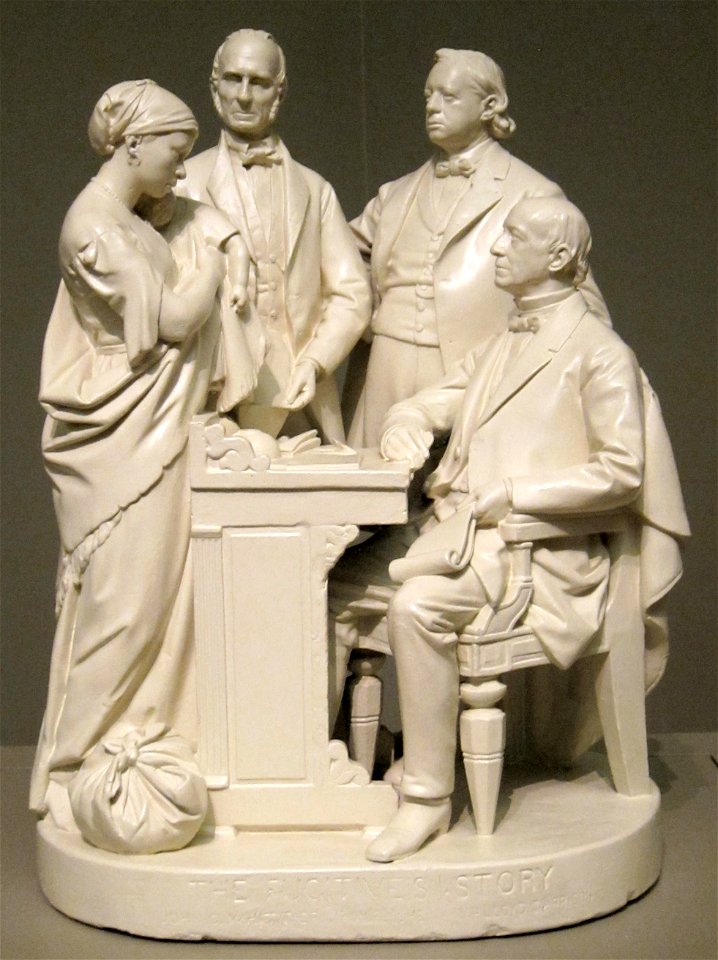 'The Fugitive's Story' by John Rogers, Cincinnati Art Museum