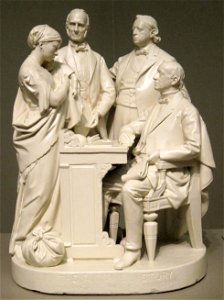 'The Fugitive's Story' by John Rogers, Cincinnati Art Museum