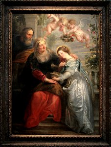 0 L'Éducation de Marie - P.P. Rubens - Musée royal des beaux-arts à Anvers (1)