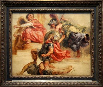0 La Sagesse victorieuse de la guerre et de la discorde - Rubens - Musée royaux des Beaux-Arts de Belgique (1). Free illustration for personal and commercial use.