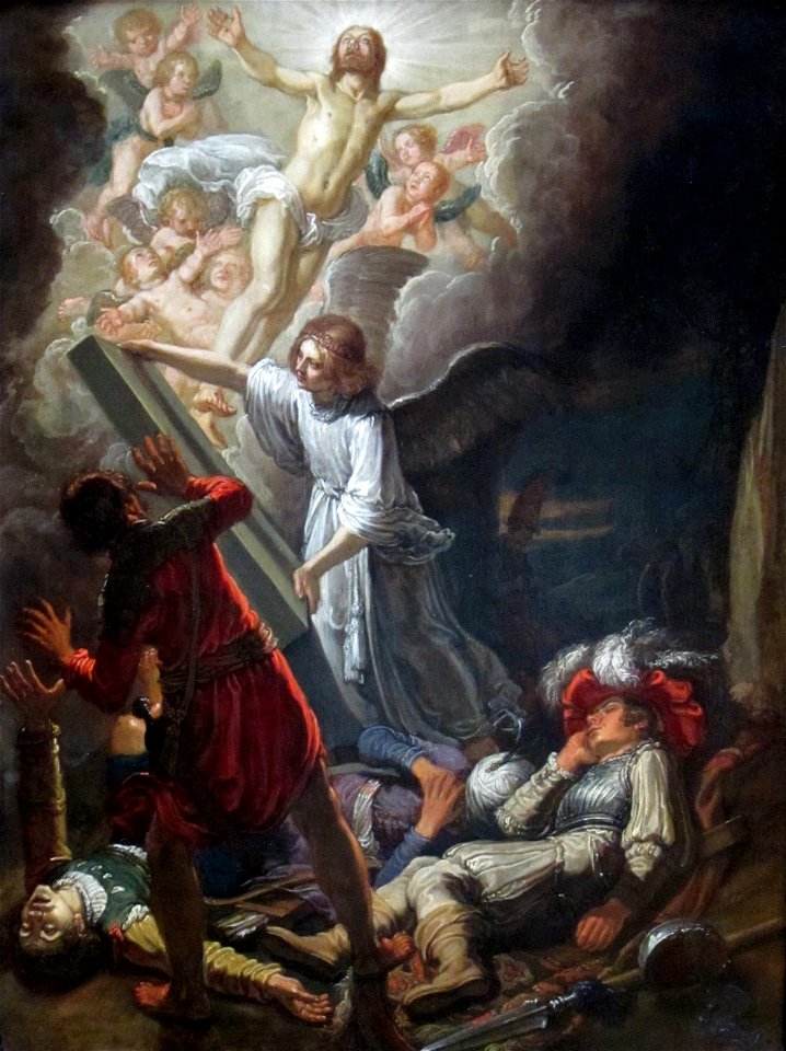 'The Resurrection' by Pieter Lastman, 1612, Getty Center