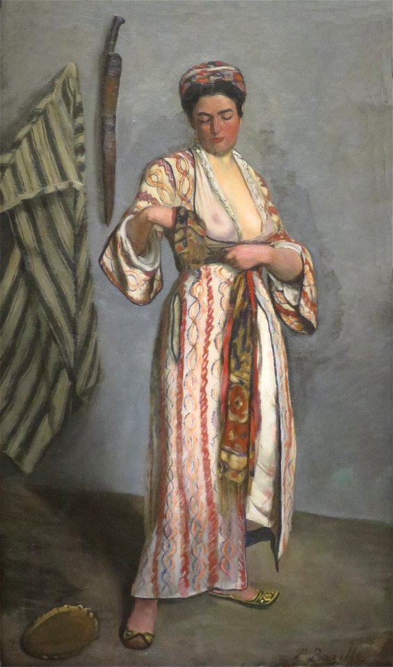 'Woman in Moorish Costume' by Bazille, Norton Simon Museum