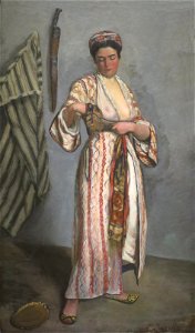 'Woman in Moorish Costume' by Bazille, Norton Simon Museum