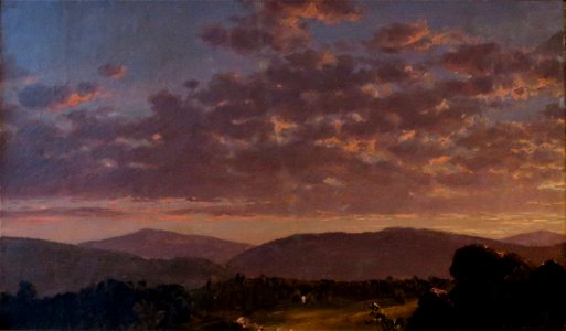 'Twilight in the Catskills' by Frederic Edwin Church, High Museum