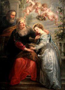 0 L'Éducation de Marie - P.P. Rubens - Musée royal des beaux-arts à Anvers (2)