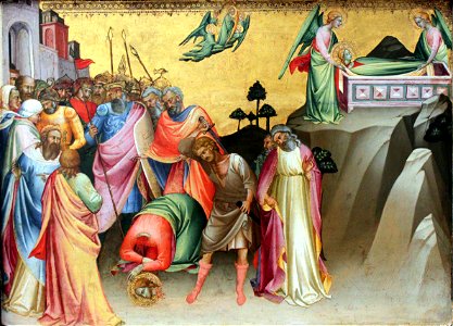 1390 Monaco Enthauptung Katharina von Alexandrien anagoria