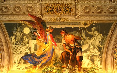 0 La Grâce divine et le Travail humain - Galleria dei Candelabri - L. Seitz