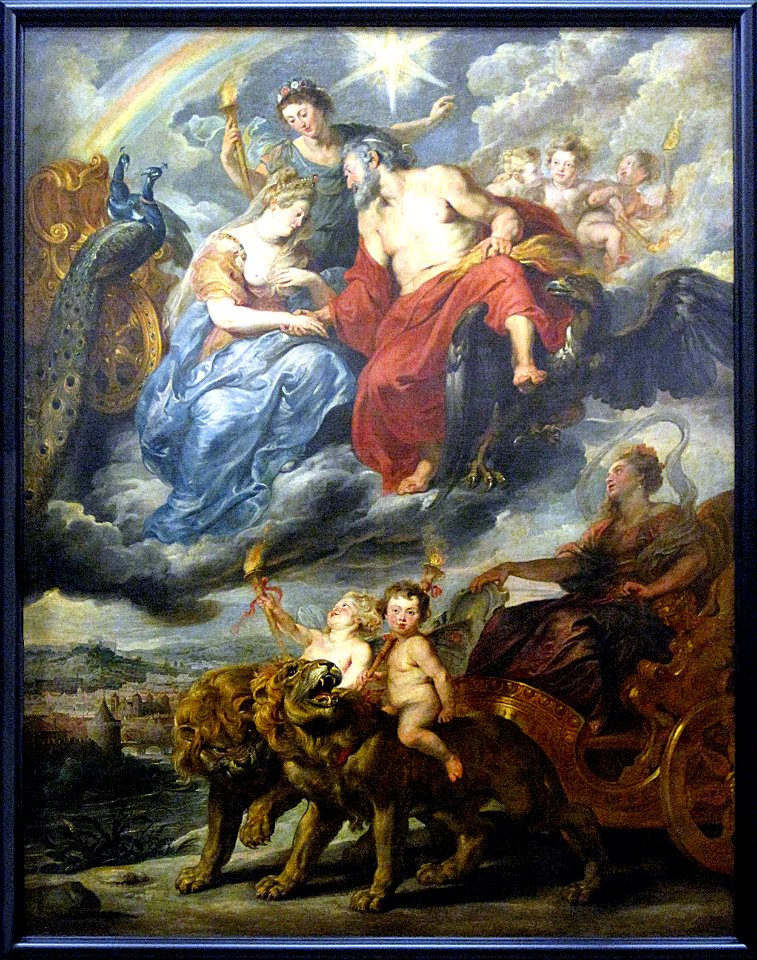 0 Entrevue du roi et de Marie de Médicis à Lyon - P.P. Rubens - Louvre 1