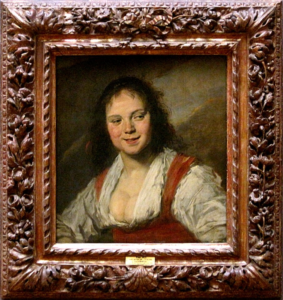 0 La Bohémienne - Frans Hals - MI 926 - Louvre 1 