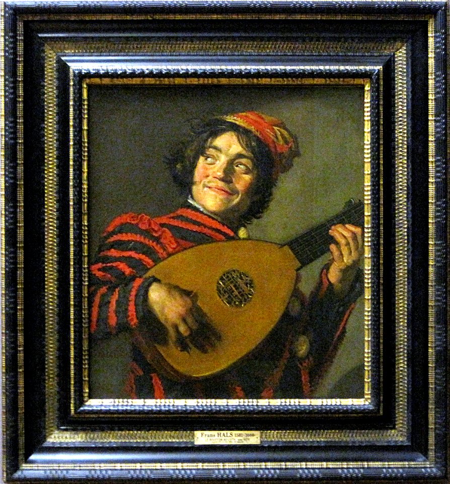 0 Le Bouffon au luth - Frans Hals - RF 1984-32 - Louvre 1