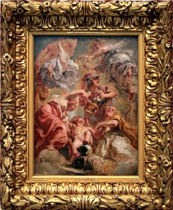0 L'Angleterre et l'Écosse avec Minerve et l'Amour - P.P. Rubens (2). Free illustration for personal and commercial use.