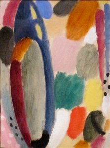 Autumn Sound by Alexei Jawlensky, 1918, Long Beach Museum of Art