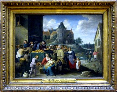 0 Les Œuvres de miséricorde – David Teniers le jeune - RF 1879 - Louvre 1