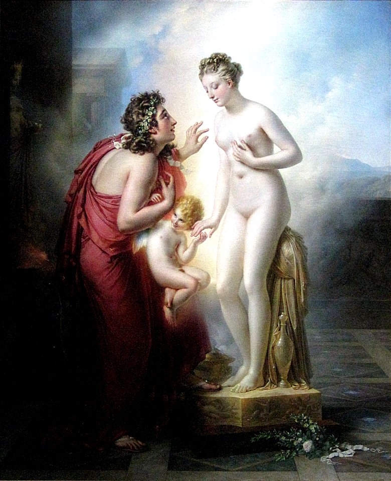 0 Pygmalion et Galatée - A-L. Girodet - RF 2002-4 - Louvre 2