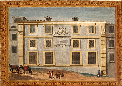 0 Hôtel des monnaies - B. Nocchi (1780) - Mus. Gregoriano Etrusco XIX