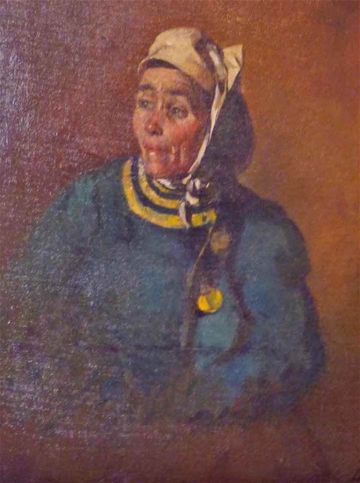 019 Vieille femme de Pont-l'Abbé vers 1856 (Auguste Goy, manoir de Kerazan, fondation Astor)