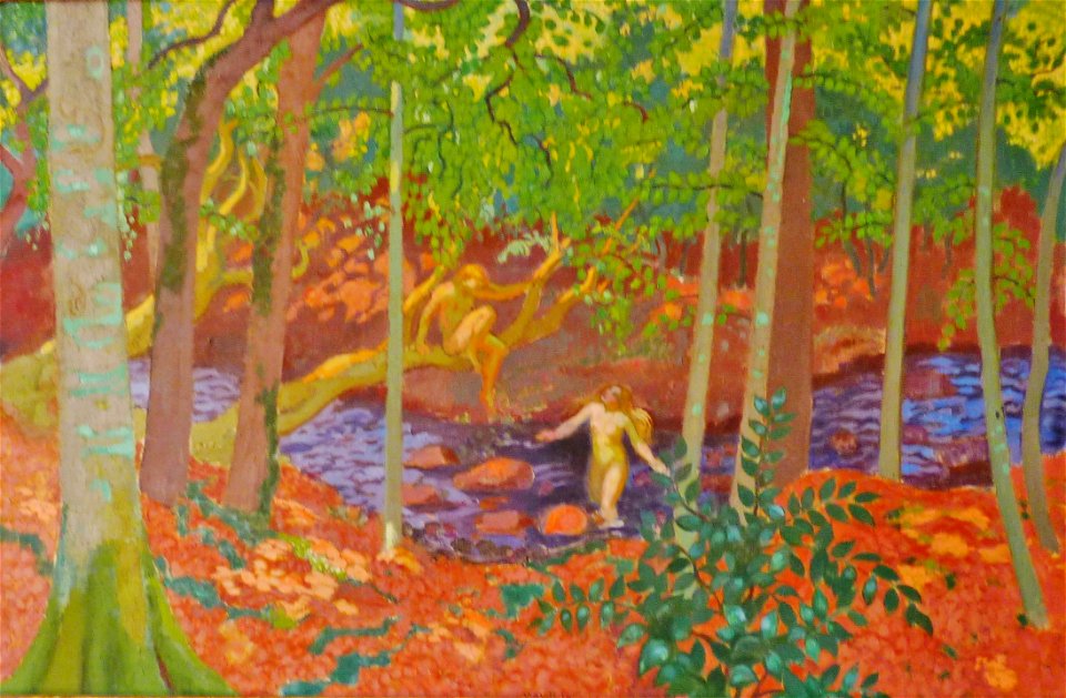 014 Daphnis et Chloé (Maurice Denis,huile sur toile, manoir de Kerazan, fondation Astor)