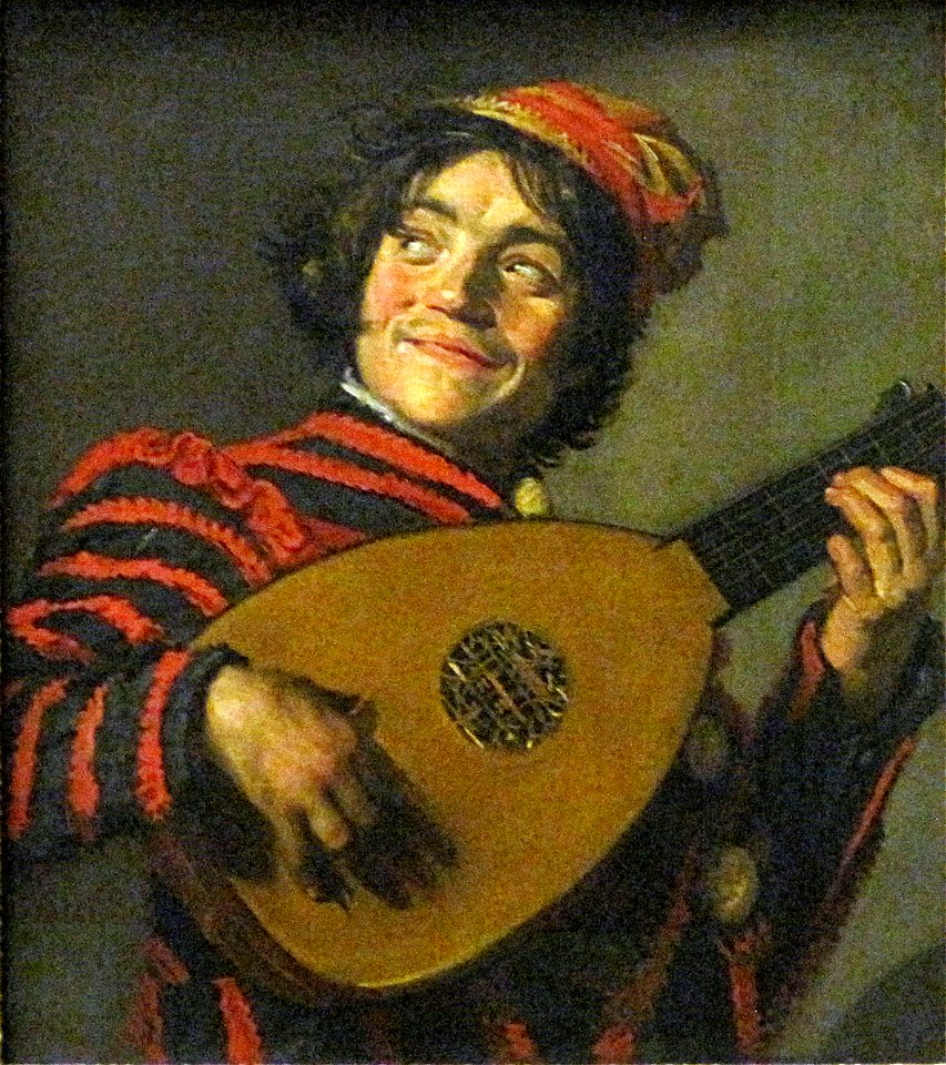 0 Le Bouffon au luth - Frans Hals - RF 1984-32 - Louvre 2
