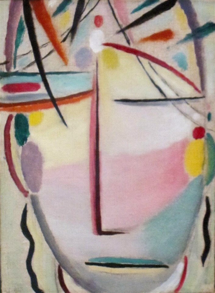 'Christ' by Alexei Jawlensky, 1920, Long Beach Museum of Art
