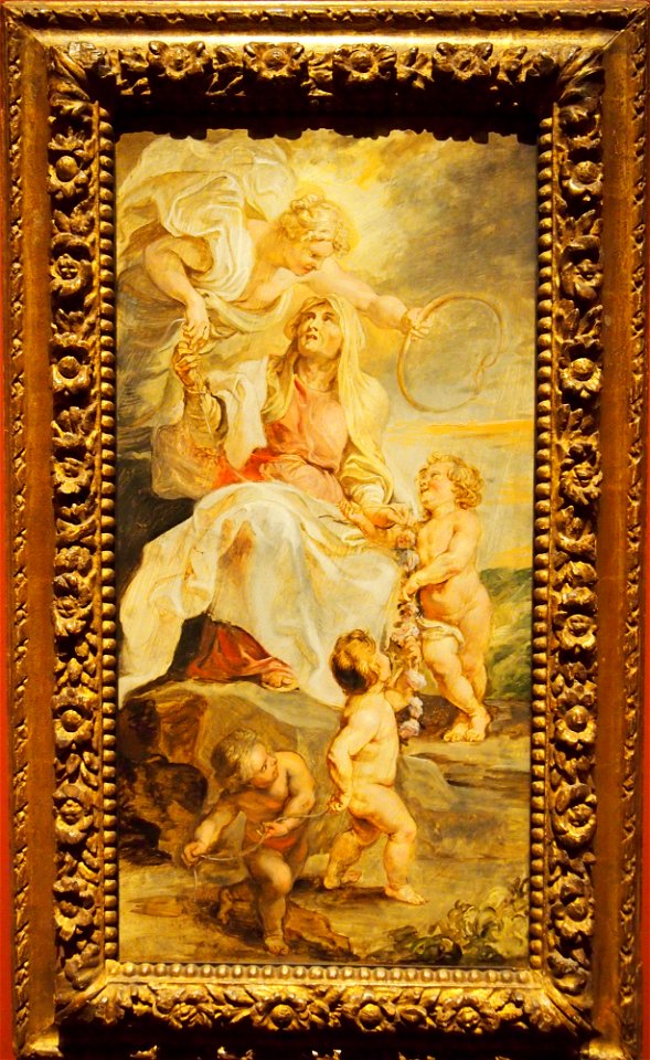 Allegory of eternity - the succession of the popes 115361