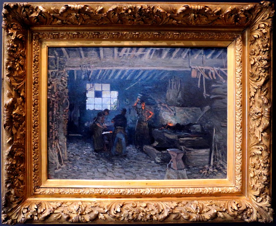 Alfred sisley, la fucina a marly-le-roi, 1875