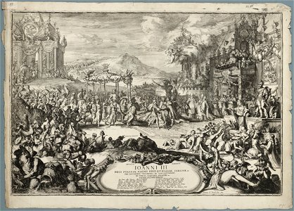 Allegorie op de kroning van Jan III als koning van Polen. NL-HlmNHA 53009071