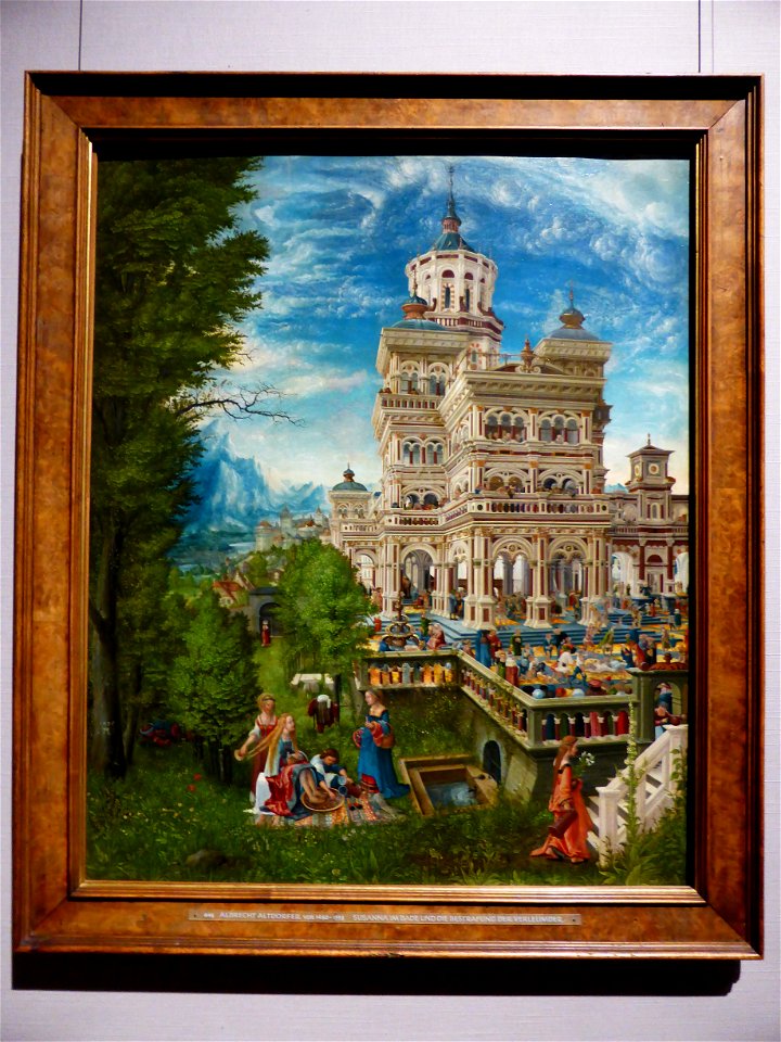 Altdorfer, Albrecht — Susanna im Bade — 1526