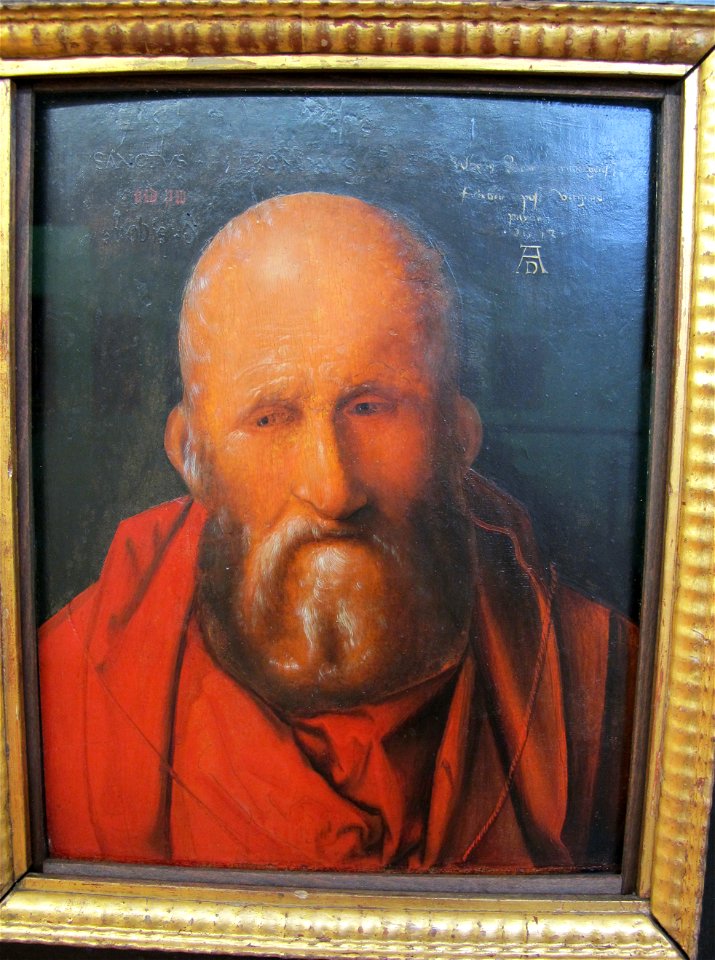 Albrecht dürer, san girolamo, 1514, 2