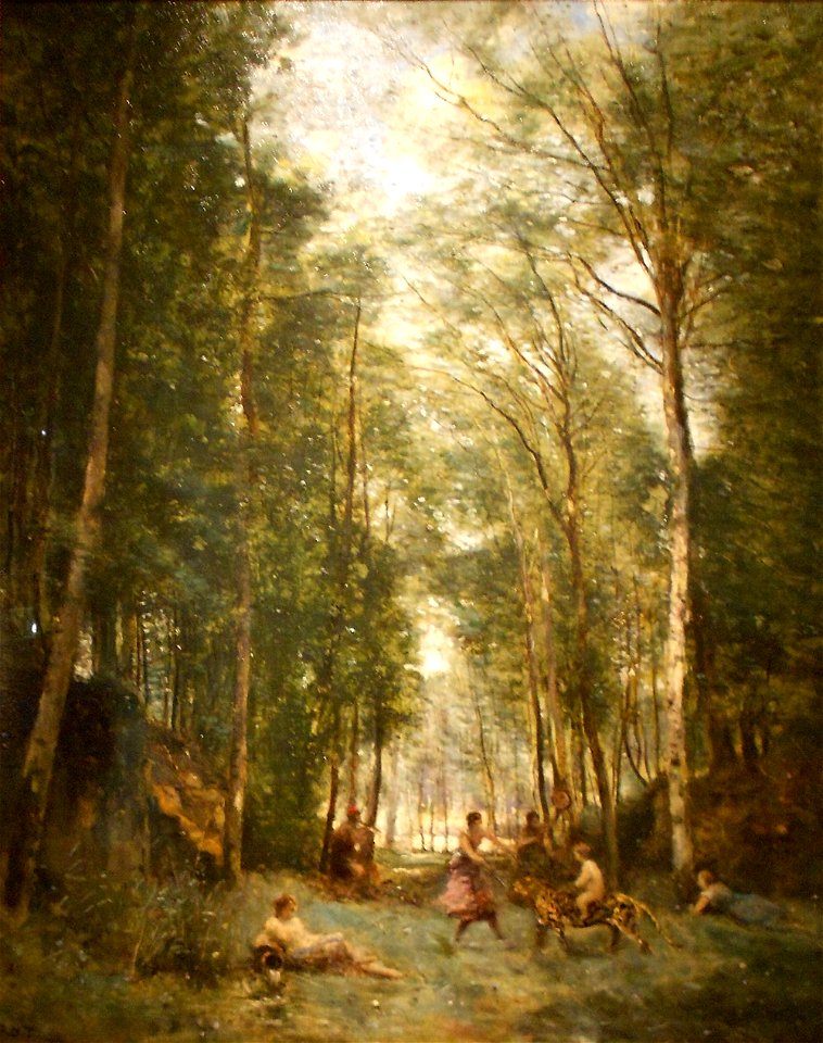 Bacchanal at the Spring Souvenir of Marly-le-Roi
