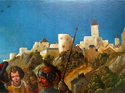 Albrecht altdorfer, cattura di san floriano, 1520 ca, 05