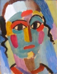 'Helene II' by Alexei Jawlensky, c. 1915, Long Beach Museum of Art