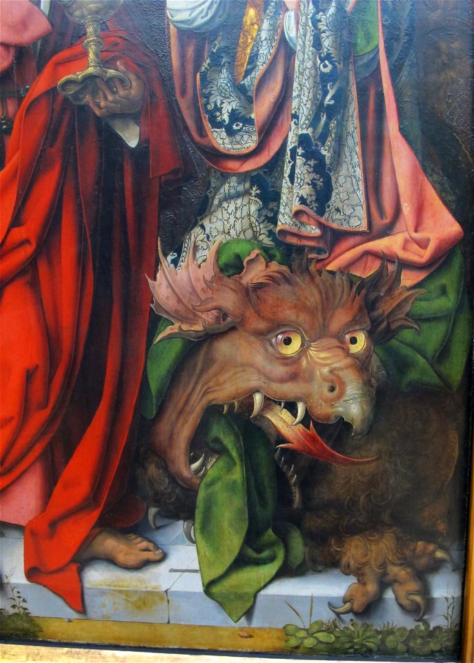 Alte pinakothek, drago di santa margherita
