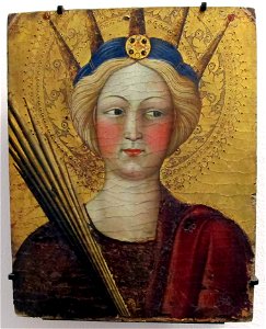 Alvaro pirez d'evora, santa caterina d'alessandria, 1428