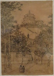 'Summer Palace, Peking' by Charles W. Bartlett, HMA 28114