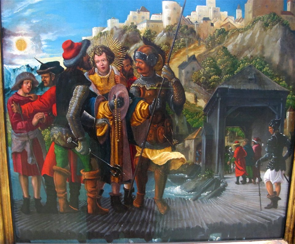 Albrecht altdorfer, cattura di san floriano, 1520 ca, 02