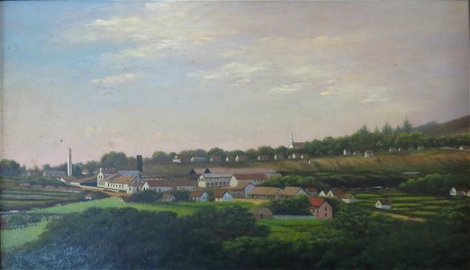 Wailuku Plantation across from Happy Valley by Edward Bailey