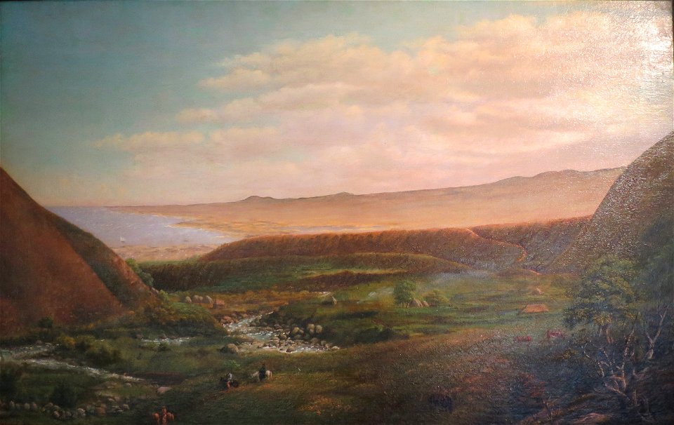Wailuku Valley by Edward Bailey, 1885, Bailey House Museum