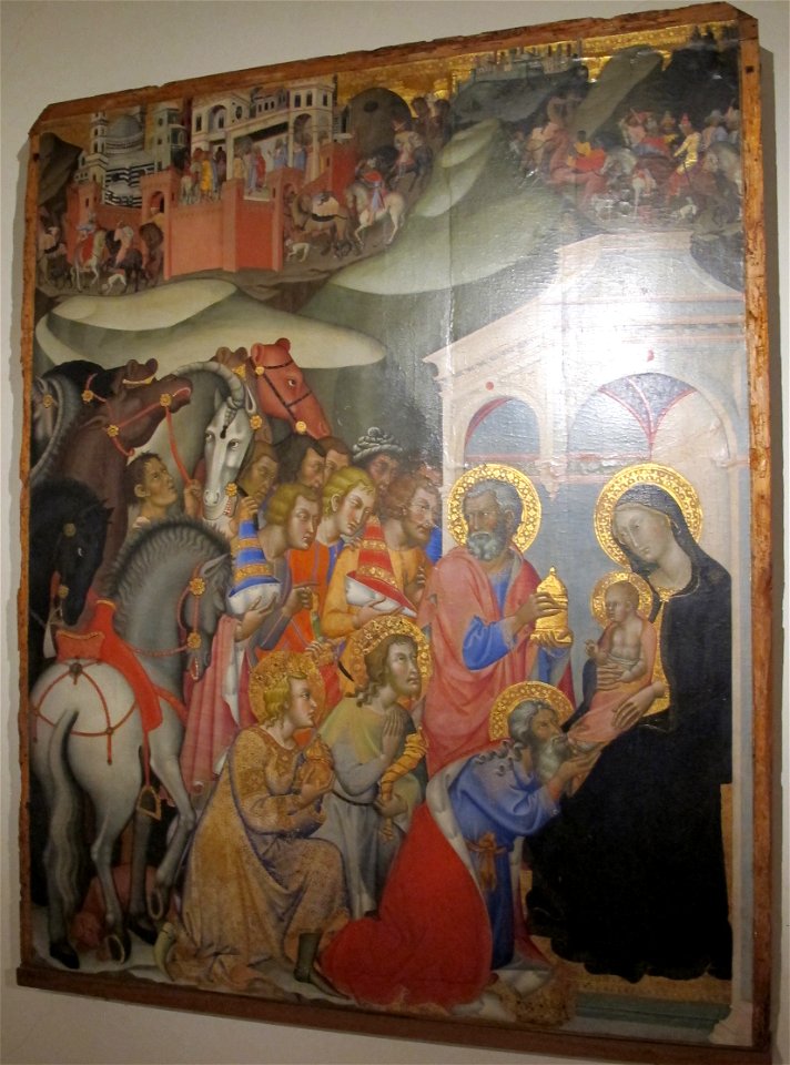 Bartolo di fredi, adorazione dei magi, 01
