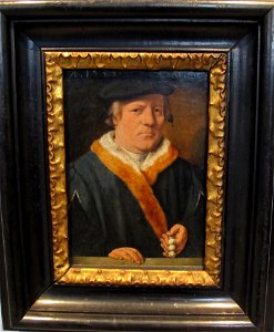 Bartholomäus Bruyn il vecchio, ritratto di un uomo a 61 anni, 1533