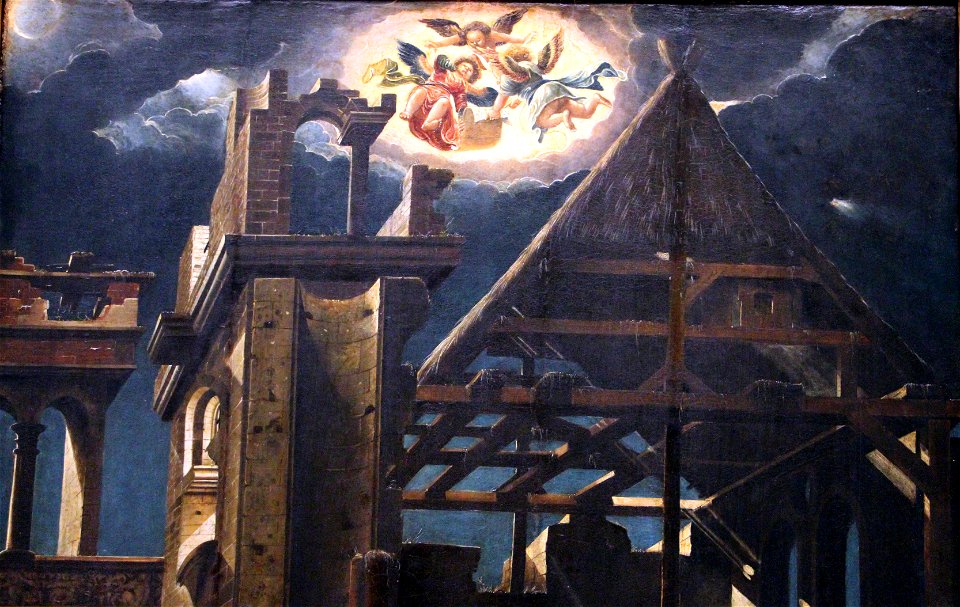 Albrecht altdorfer (ambito), adorazione dei pastori, 02
