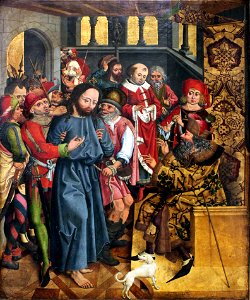 1483 Katzheimer Christus vor Kaiphas anagoria