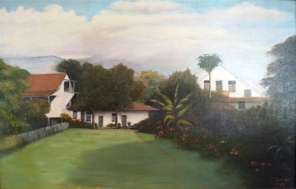Wailuku Female Seminary by Edward Bailey, 1901, Bailey House Museum