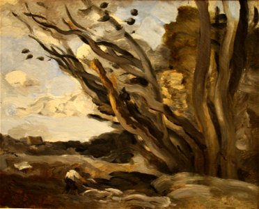 Baptiste Corot the blast. Free illustration for personal and commercial use.