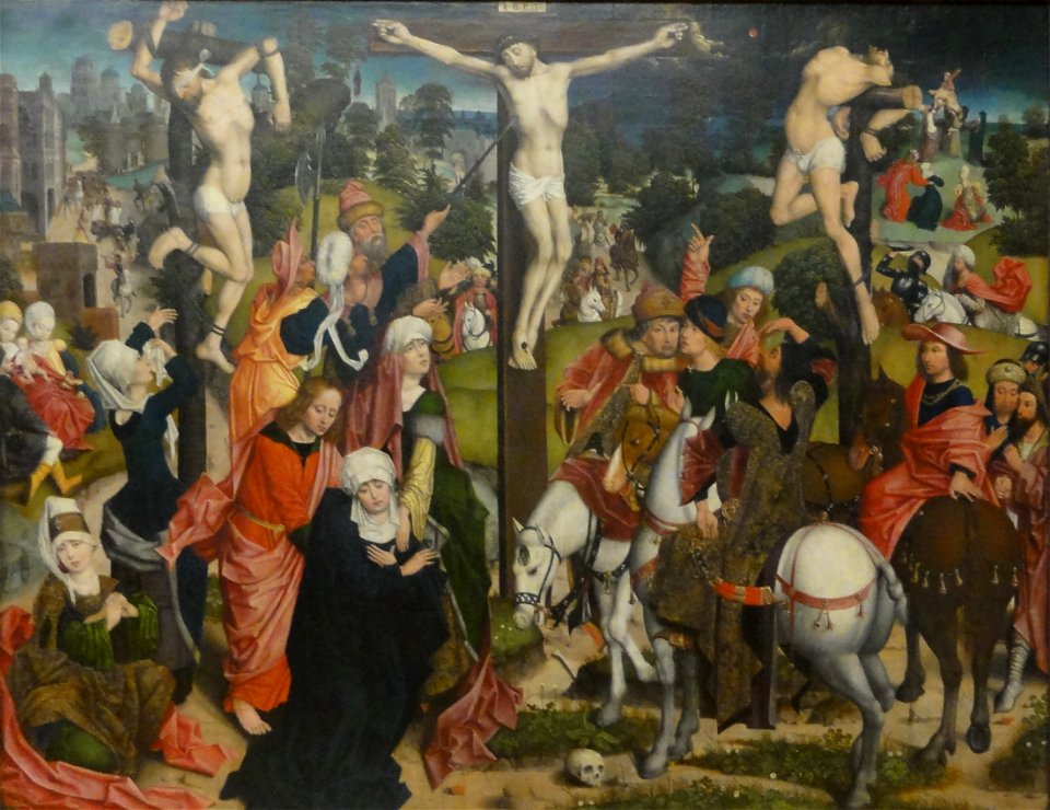 Baegert,Derick — Kreuzigung Christi (Alte Pinakothek)