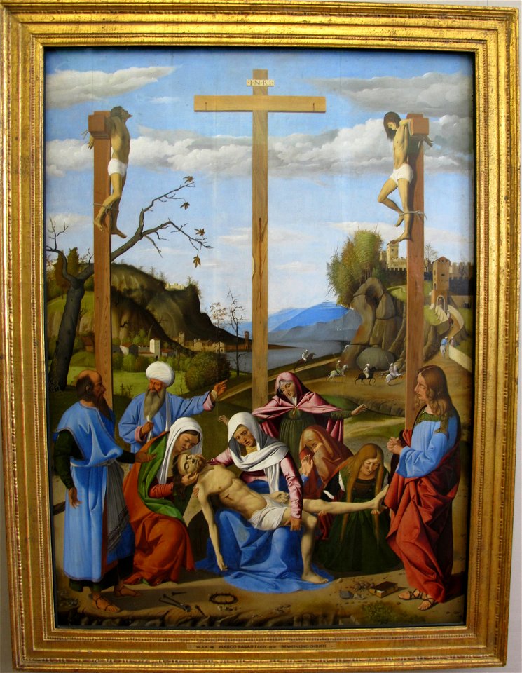 Marco basaiti, deposizione dalla croce